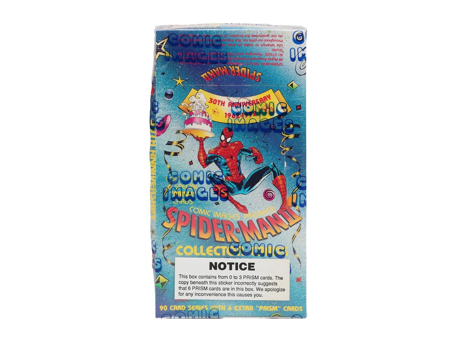Spider-Man II Series 2 30th Anniversary Box (1992 Comic Images)