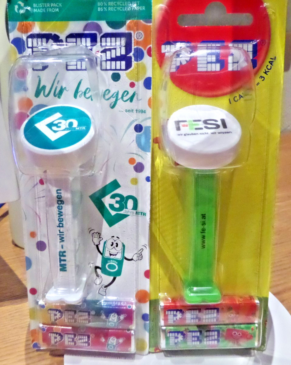 2 Pez FESI & MTR Pucks Limited Edition Rare Hard to Find MOC