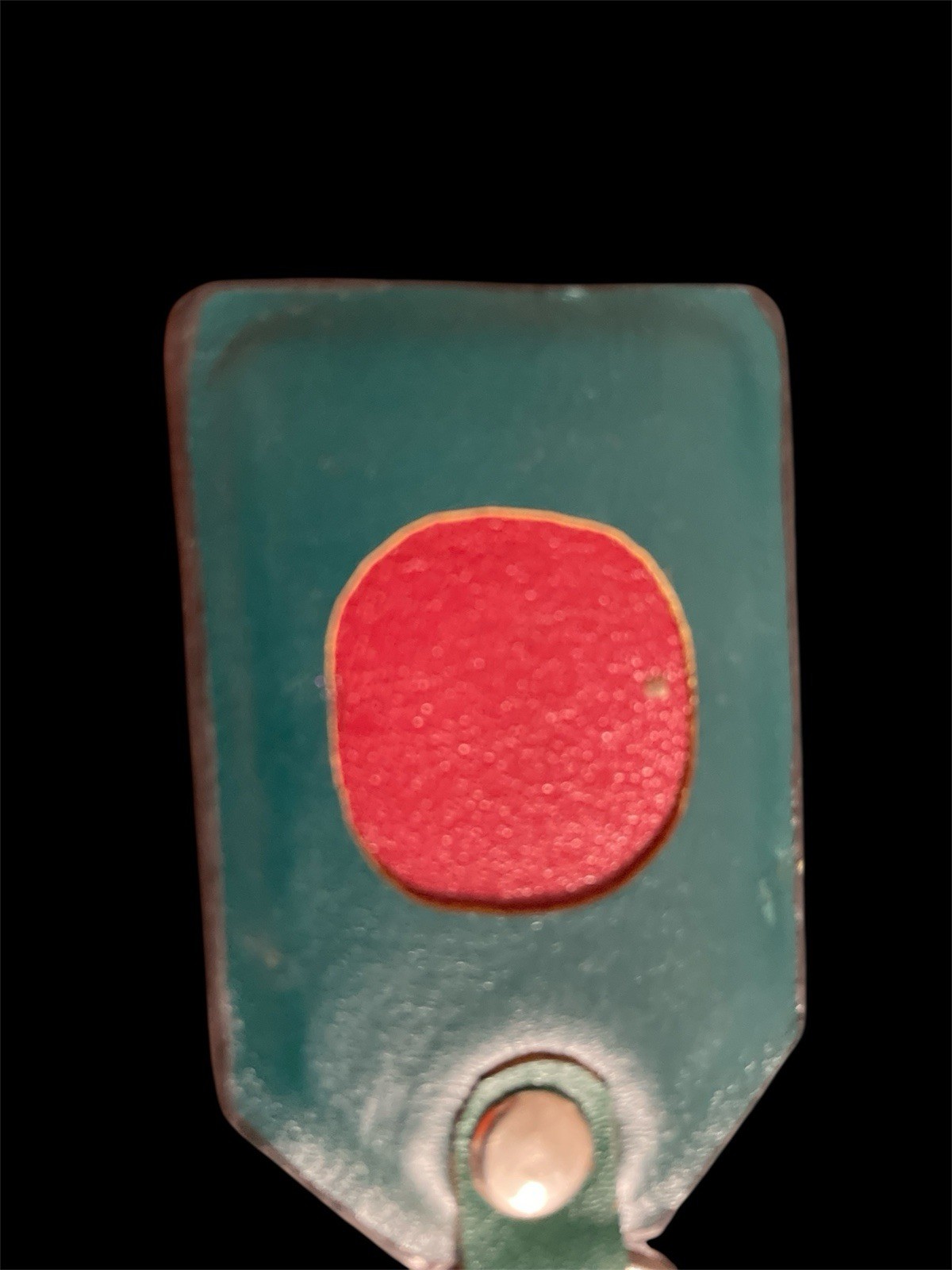 Bangladesh Flagged Key Ring.