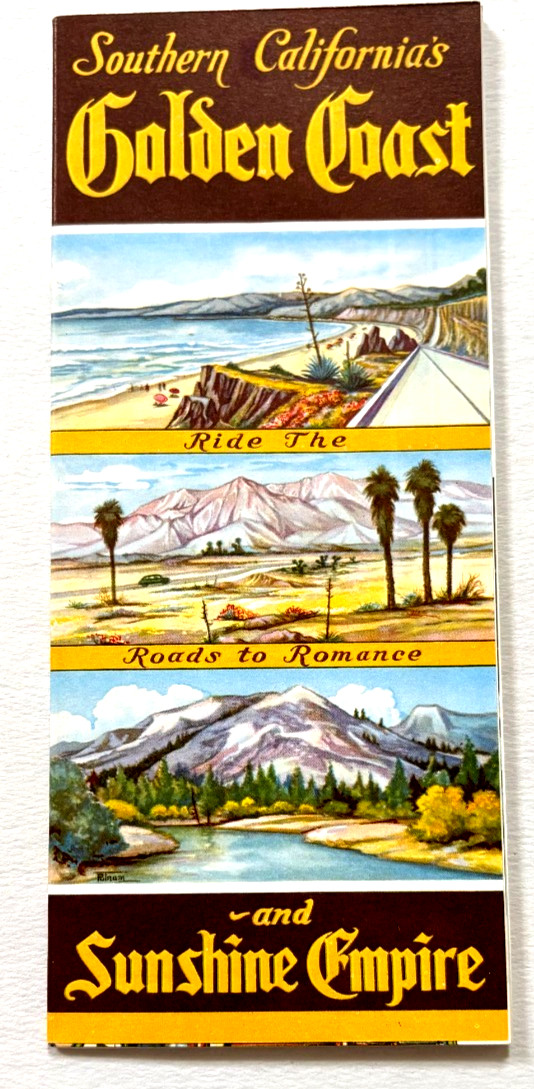 Fantastic Mid-Century Map of \