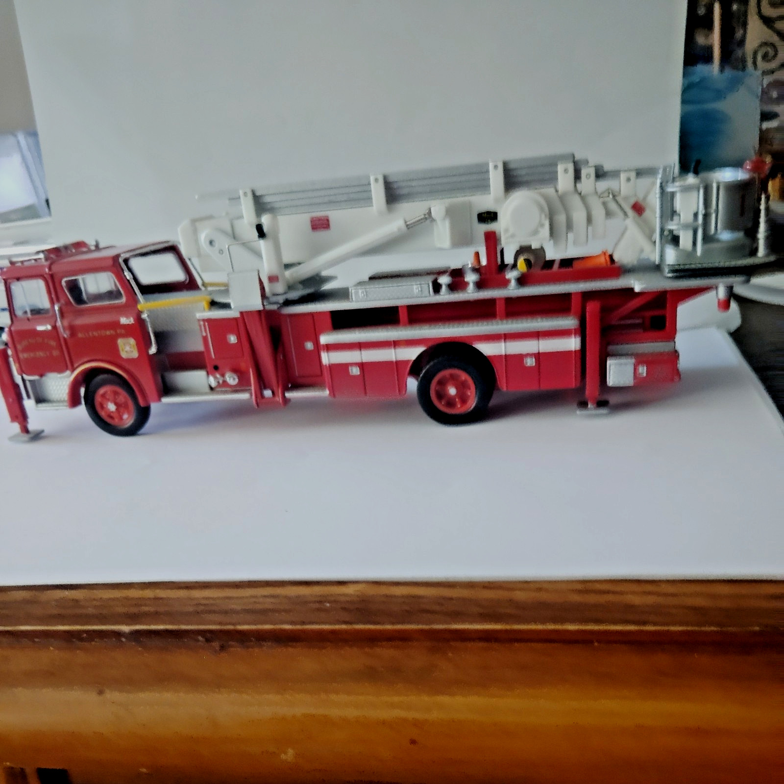 Allentown PA Fire Department Corgi Mack CF Tower Ladder Fire Truck Tower 1 Allentown PA Fire Department Corgi Mack CF Tower Ladder Fire Truck Tower 1