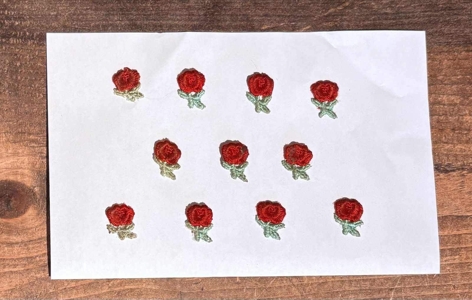 Vintage Kroger Name Tag Customer Service Award Rose Stickers