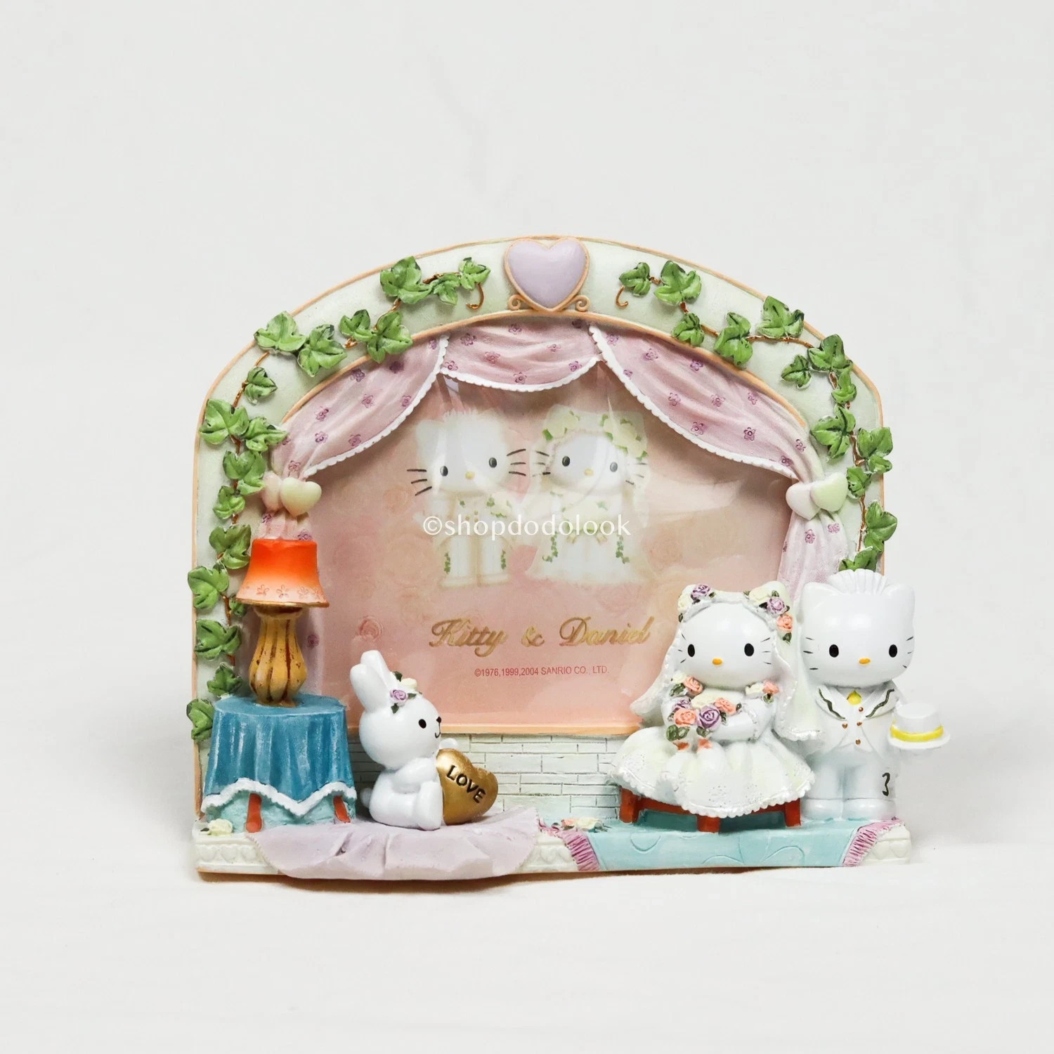 Hello Kitty Dear Daniel Forest Wedding Photo Frame Vintage Style 7\