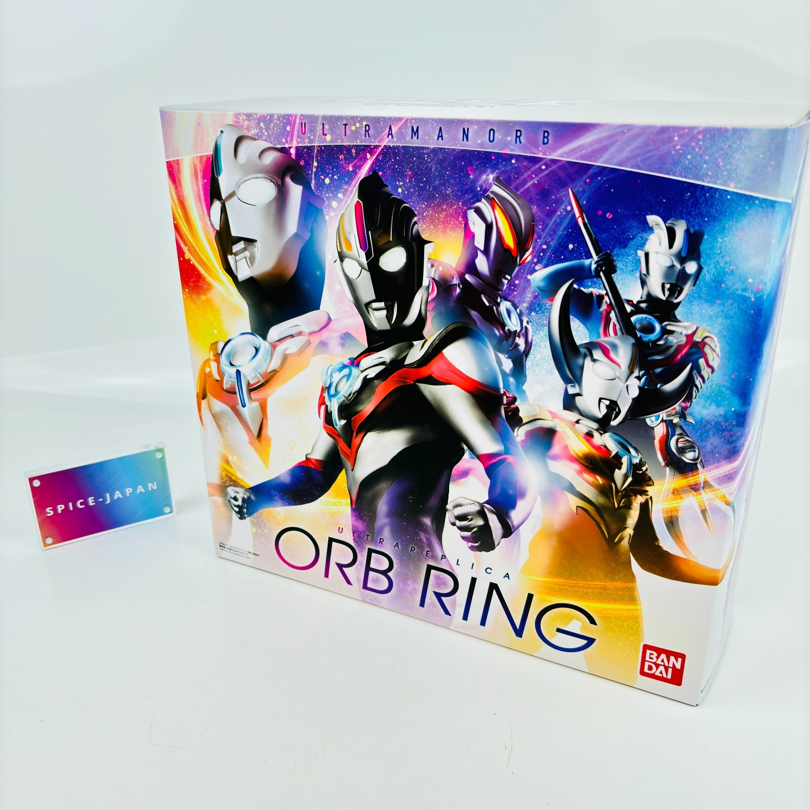Ultra Replica Orb Ring Ultraman Orb 2022 ver. Ultra Fusion Card Bandai W/box