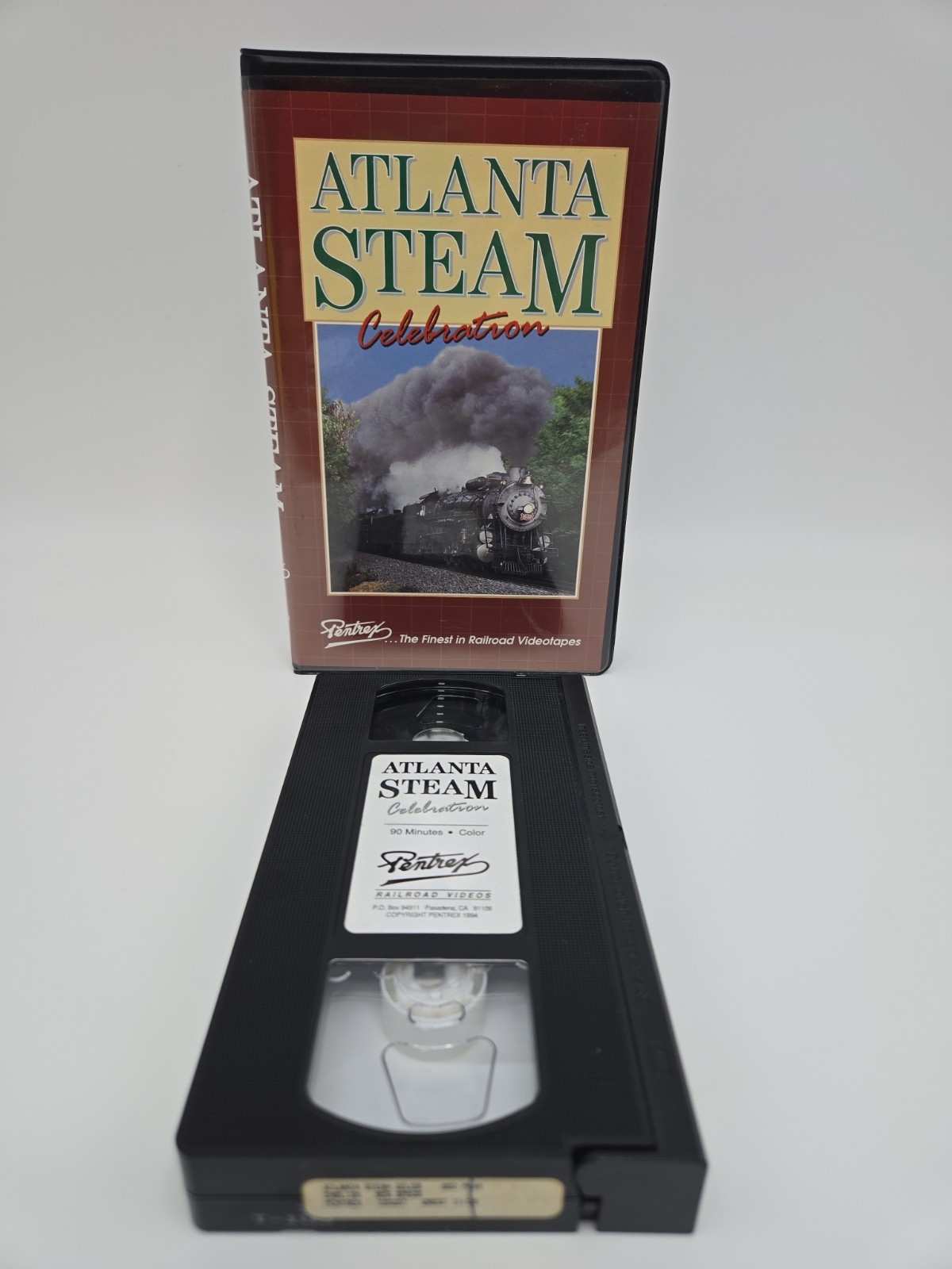 Atlanta Steam Celebration Pentrex VHS Vintage 1994 NRHS Convention Railroad