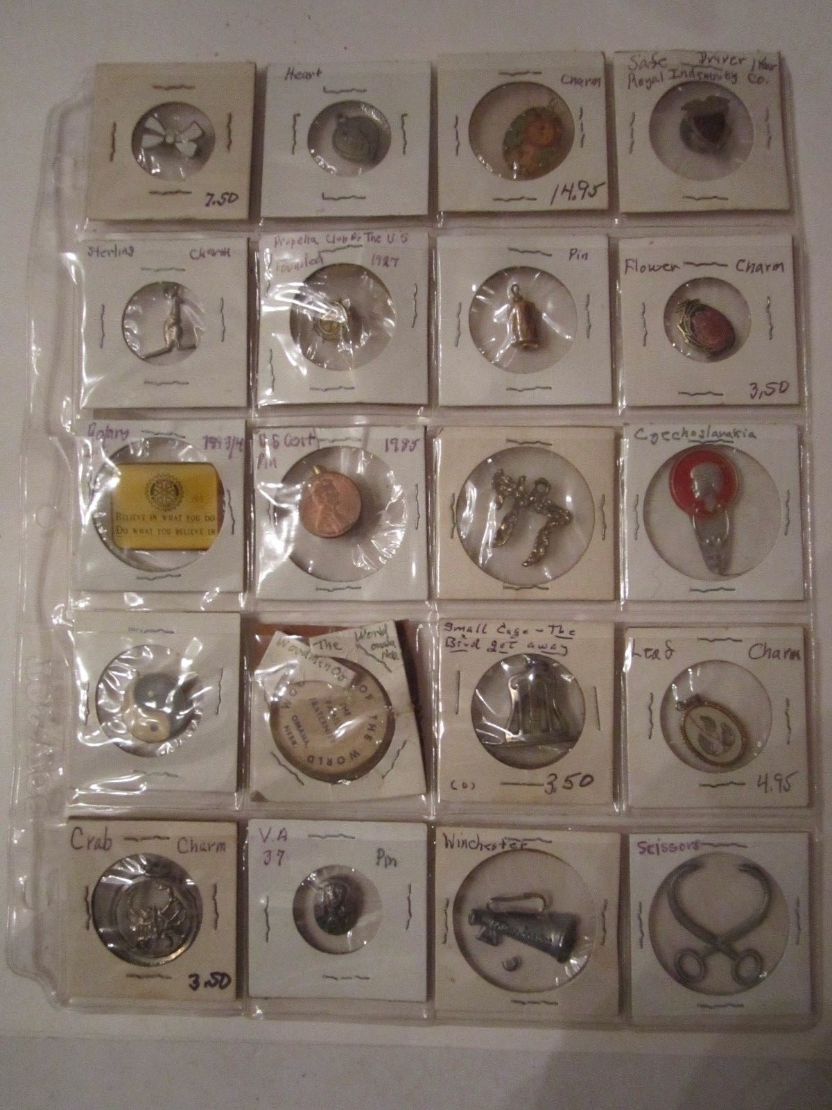 80 PINS & PENDANTS & COOL COLLECTIBLES - SOME STERLING & GF - METAL - LOT #11