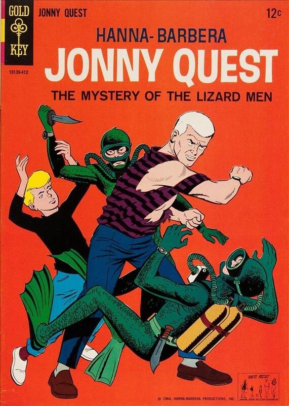 Jonny Quest #1 (Gold Key) Photocopy Comic Book