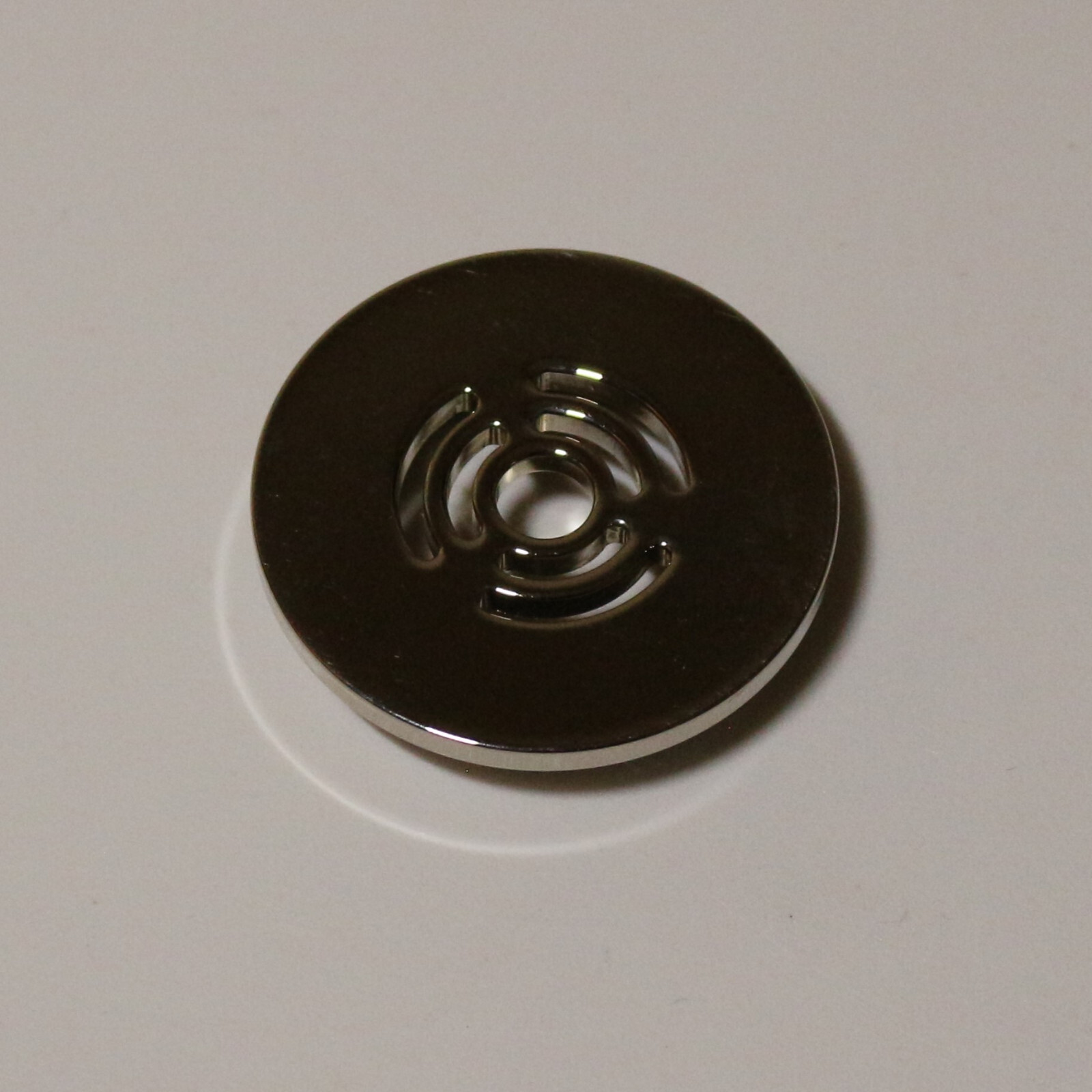 Saberforge Redeemer Pommel ASP Slim Chrome finish for custom lightsaber Saberforge Redeemer Pommel ASP Slim Chrome finish for custom lightsaber