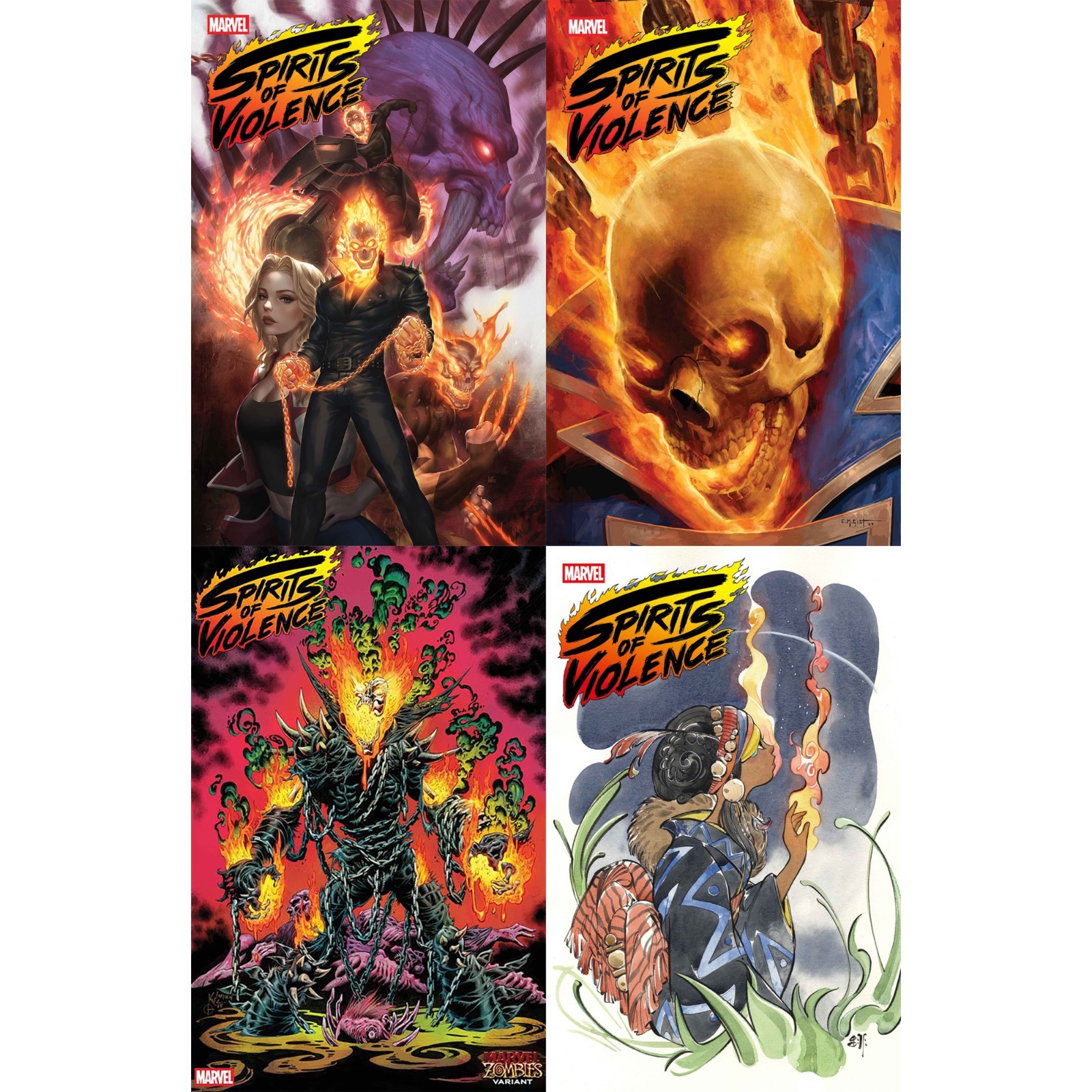 Spirits of Violence (2025) #1 2 3 4 5 Marvel Comics COVER SELECT