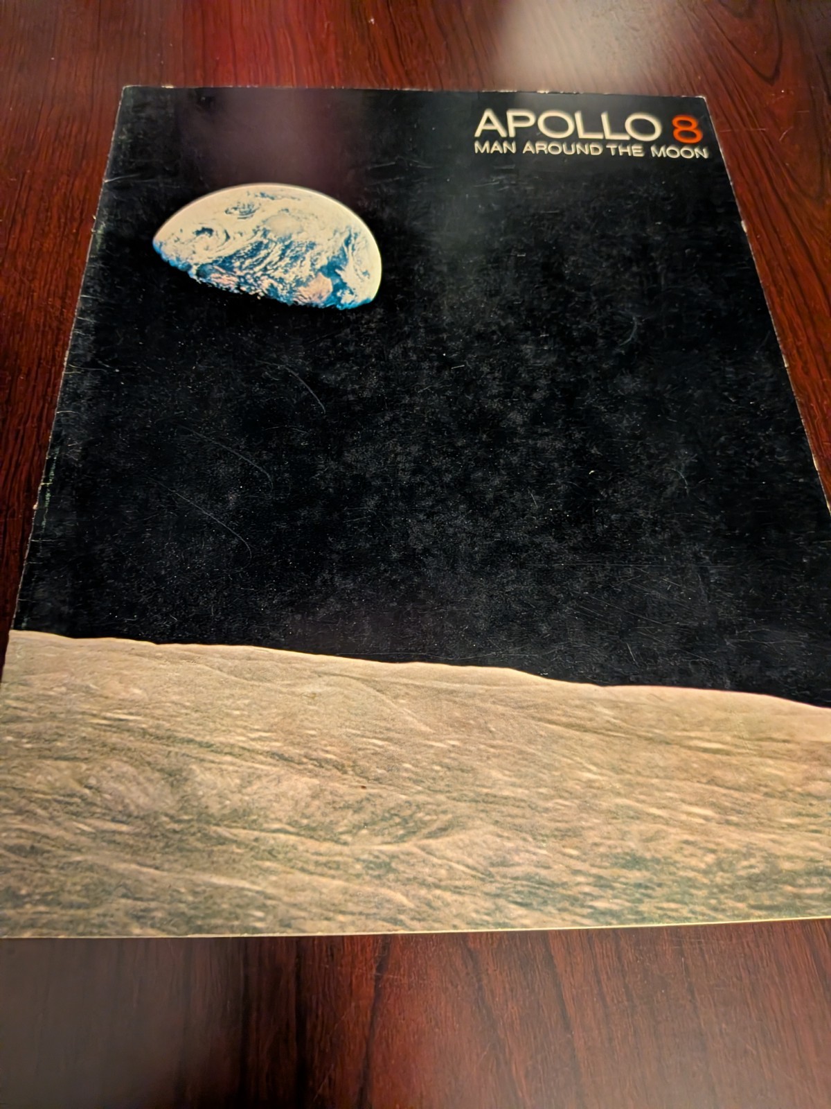 1968 NASA Space Mission Booklet APOLLO 8 Man Around the Moon History 1968 NASA Space Mission Booklet APOLLO 8 Man Around the Moon History