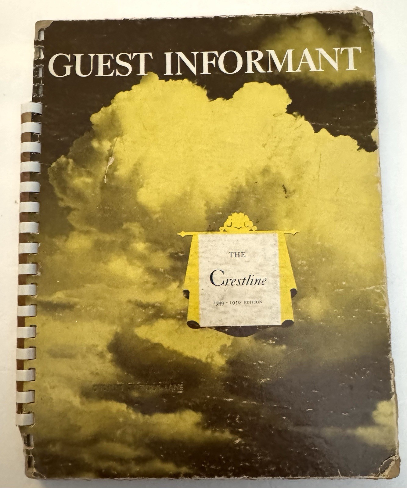 Vtg 1949-1950 The Guest Informant: The Crestline California Hotel Area Info Book