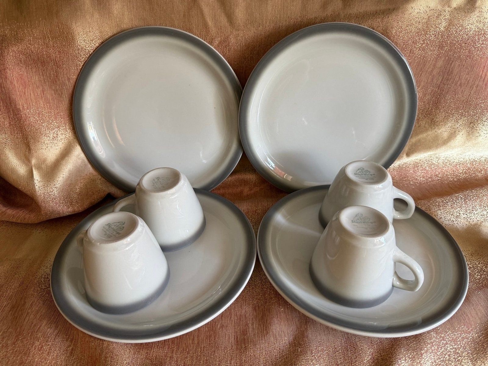 Shenango Gray Fade Restaurantware  8 Piece Set