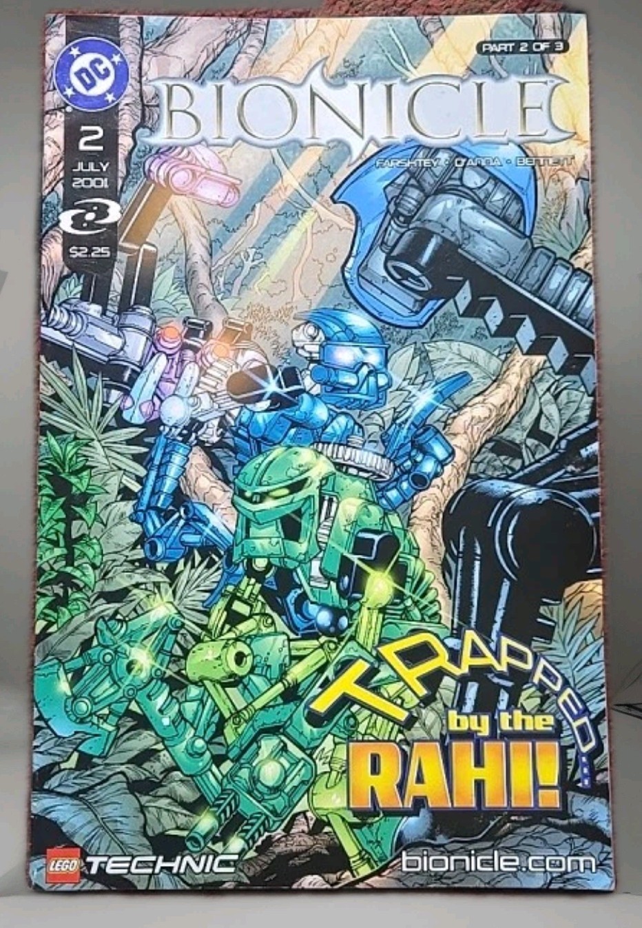 Bionicle #2 (DC Comics July 2001)