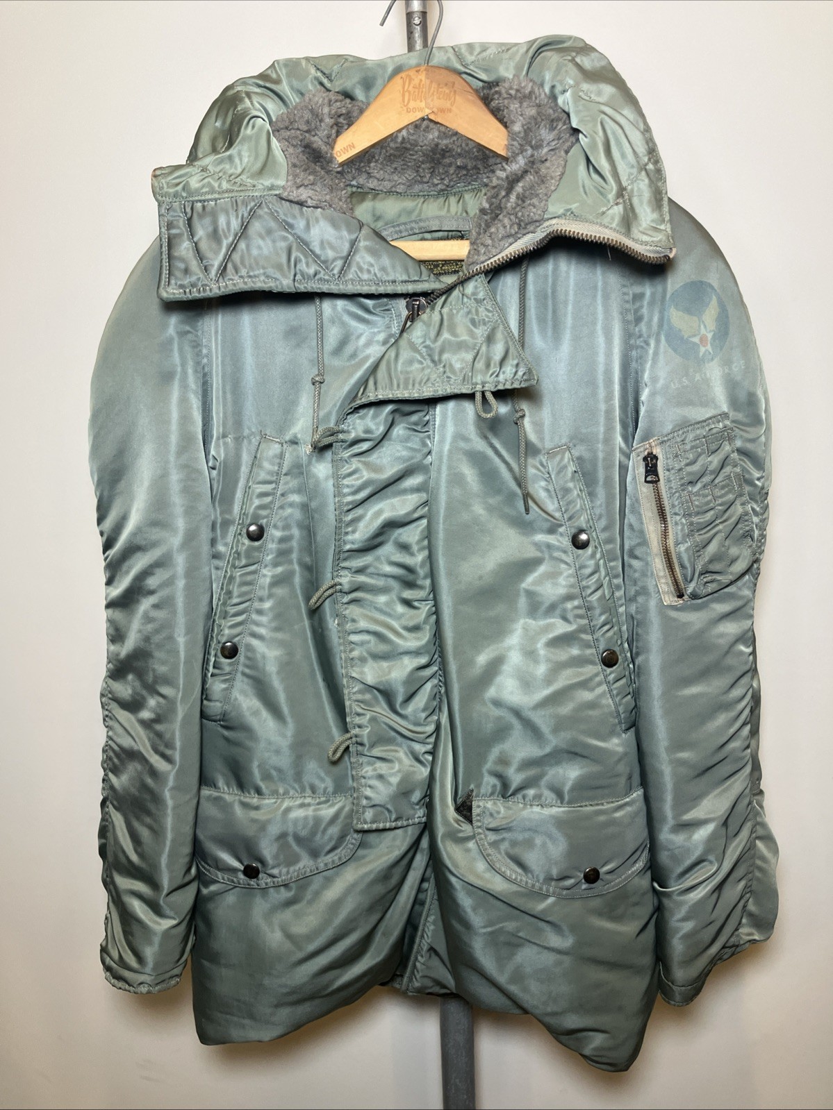 Vintage 50s 1959 USAF Air Force N-3B Cold Weather Parka Small Conmar FLAWS*