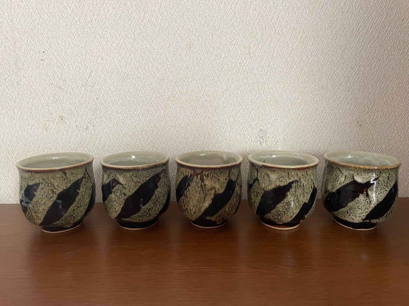 Vintage Mashiko Tea Cup Set Vintage Mashiko Tea Cup Set