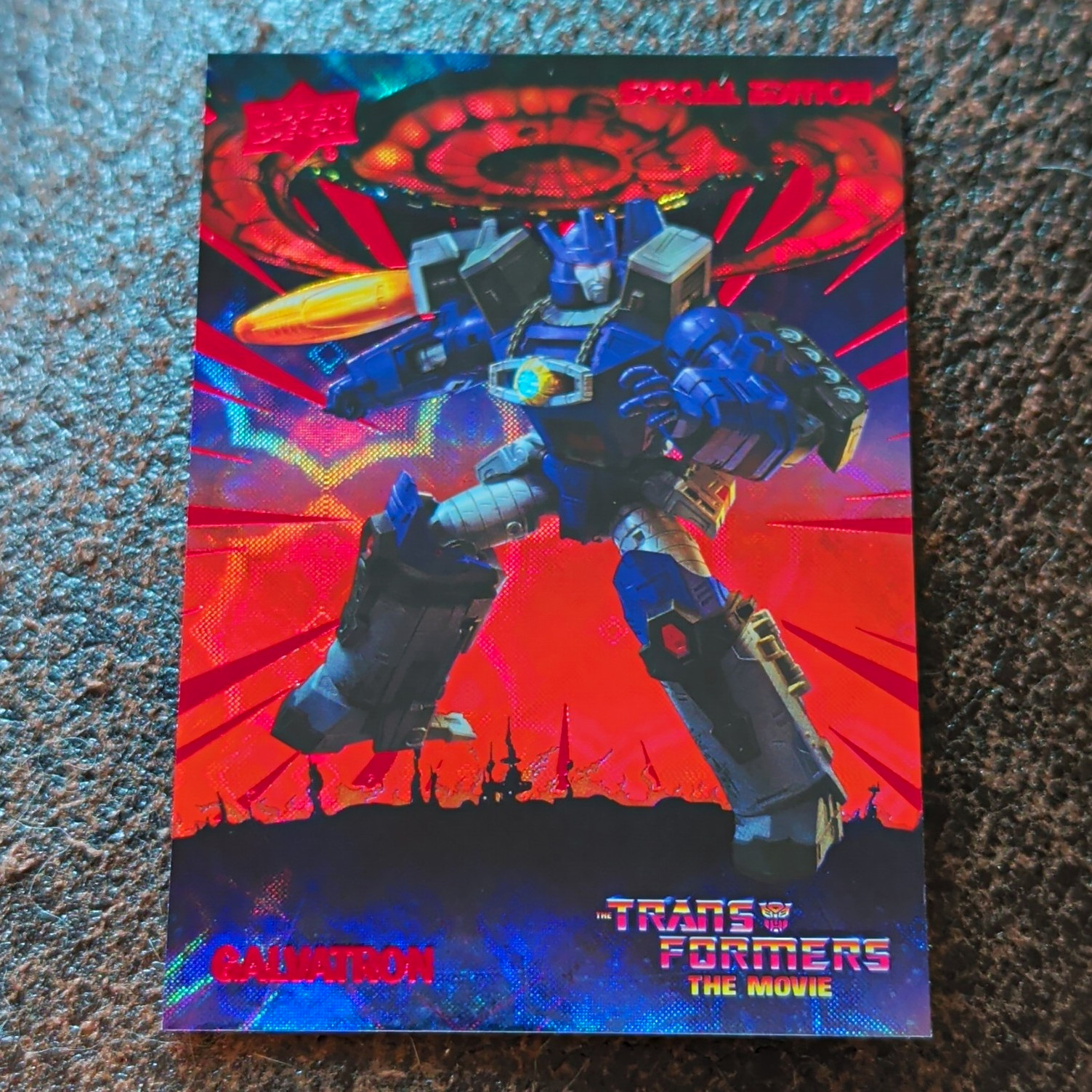Upper Deck Transformers: The Movie 40th Anniv Galvatron #10 PR1986 Upper Deck Transformers: The Movie 40th Anniv Galvatron #10 PR1986