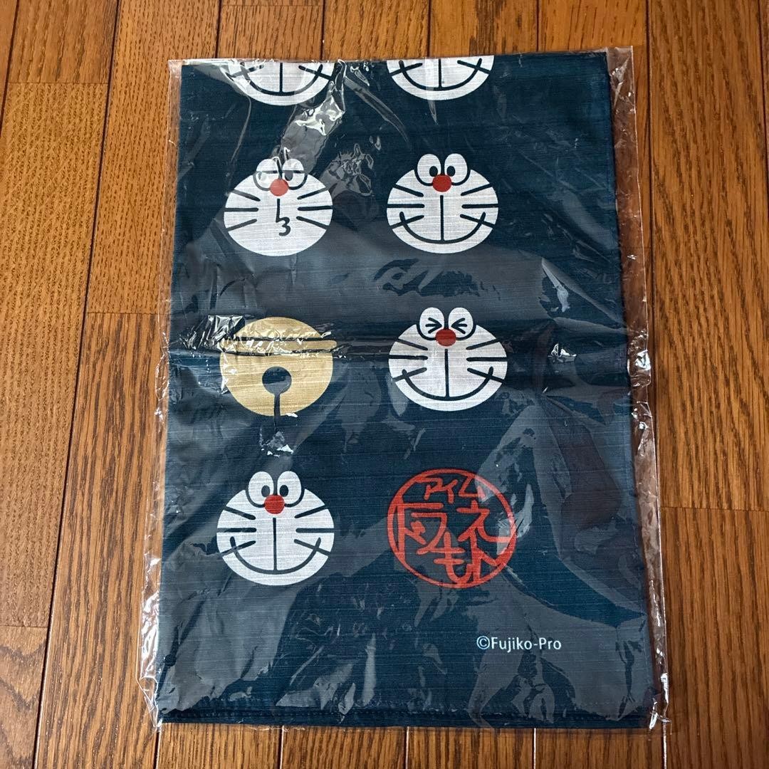 Doraemon Face Dot Furoshiki Approx. 70x70cm