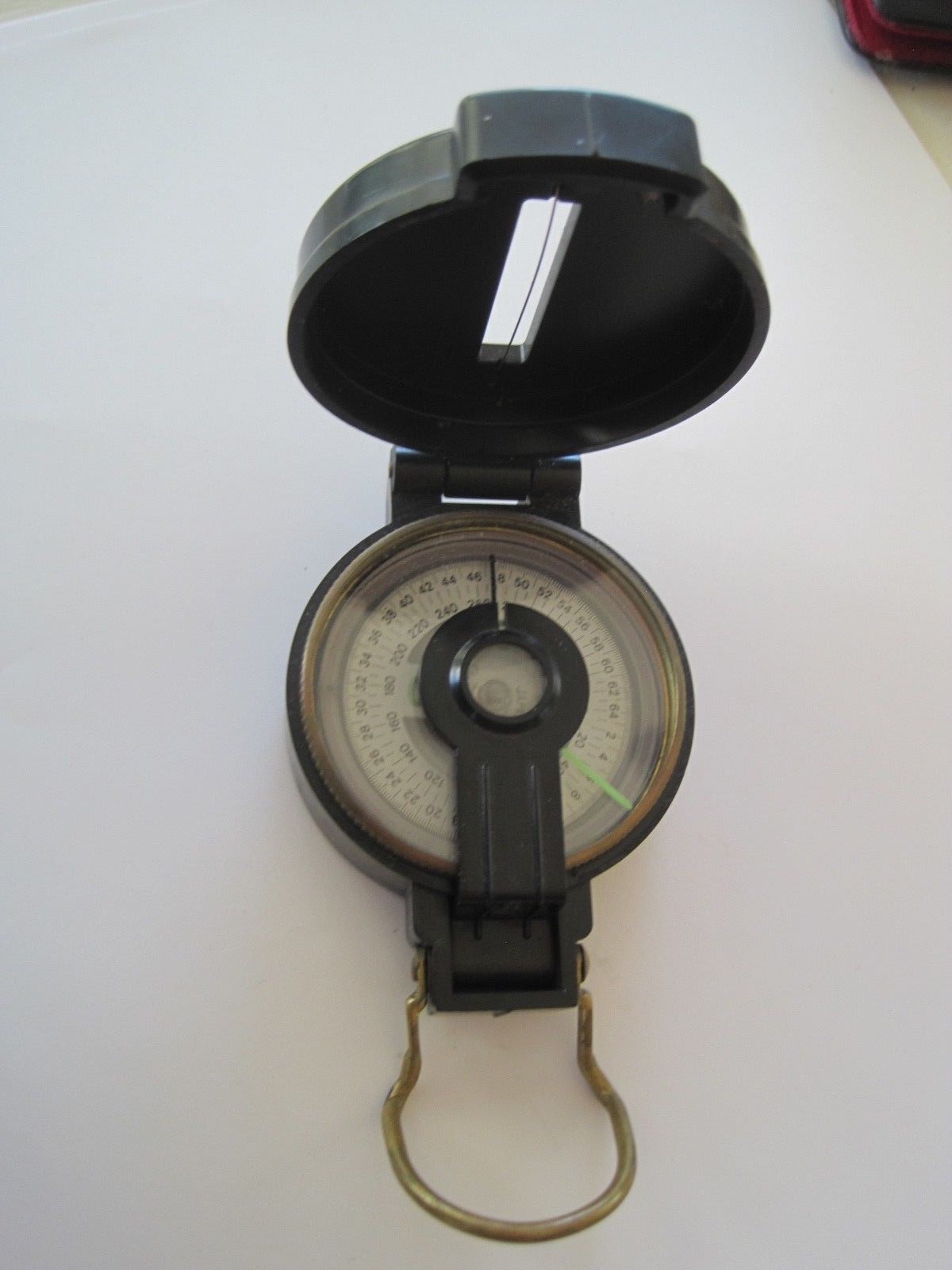 Water Compass Engineer Lensatic Compass Plastic Outside 