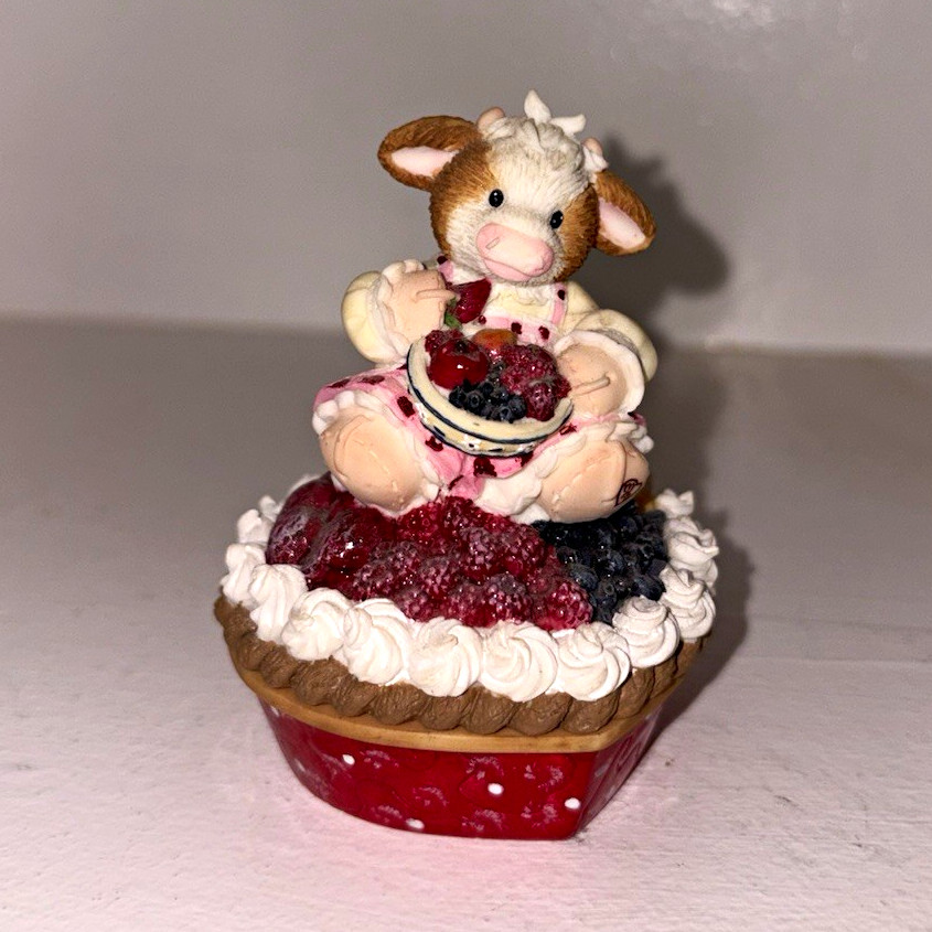 Enesco Mary’s Moo Moos You’re A Delight Cow Pie 485225 1999