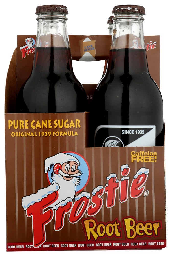 Frostie Root Beer Soda 3 Packs, 12 Bottles Total