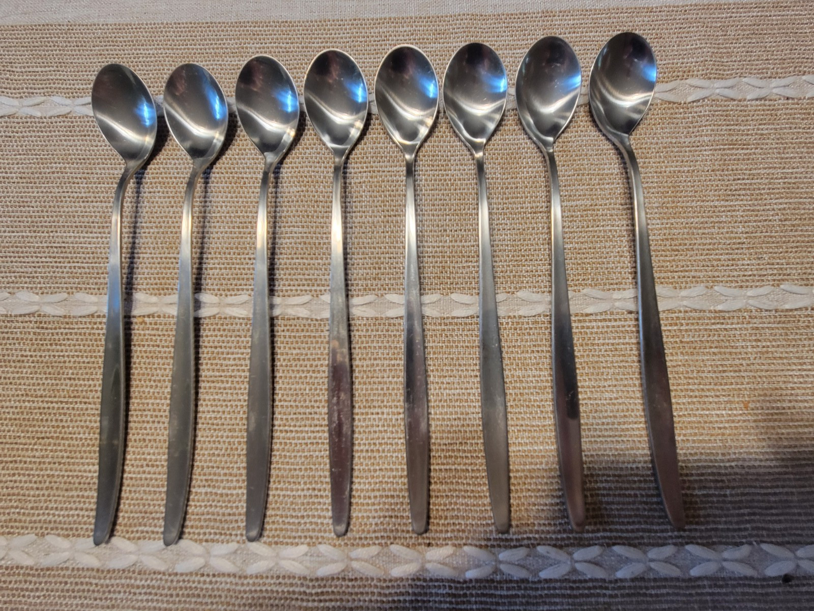 8 WMF Fraser Laurel (Older) Iced Teaspoons 8 5/8\