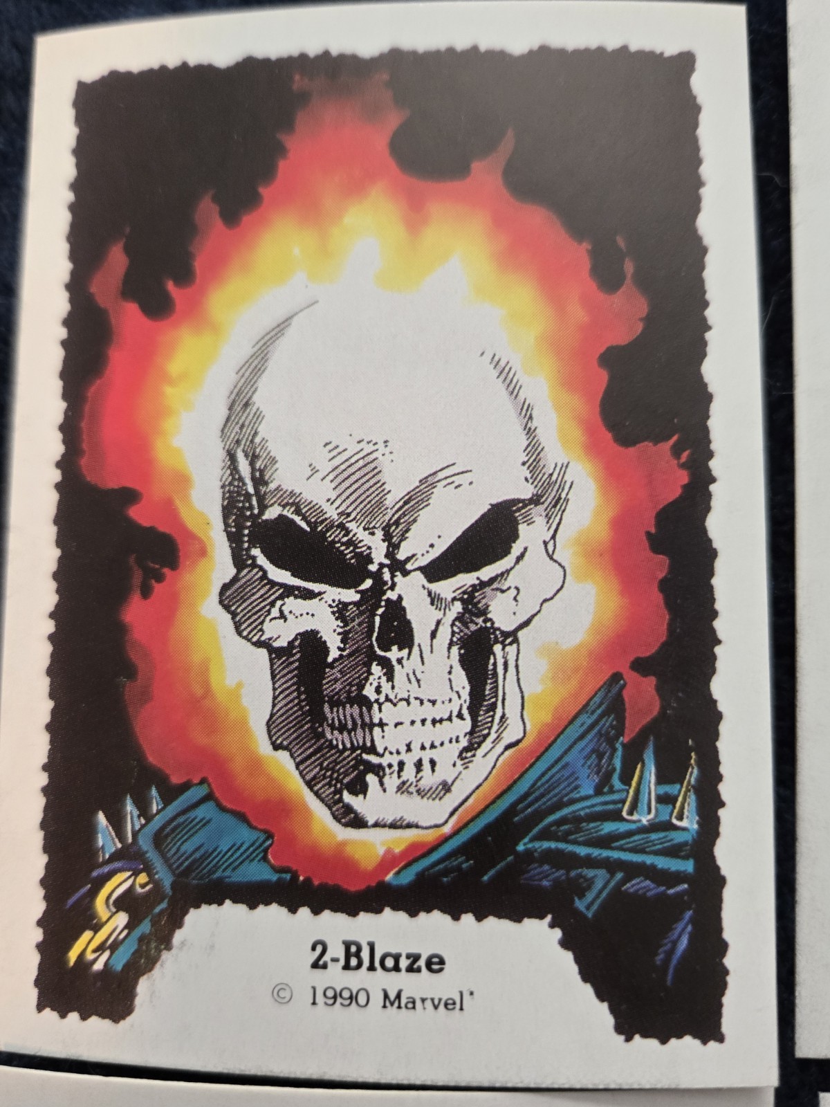 1990 Ghost Rider Complete 45 Card Set - EX/MT  - In Binder Pages - 1 Owner