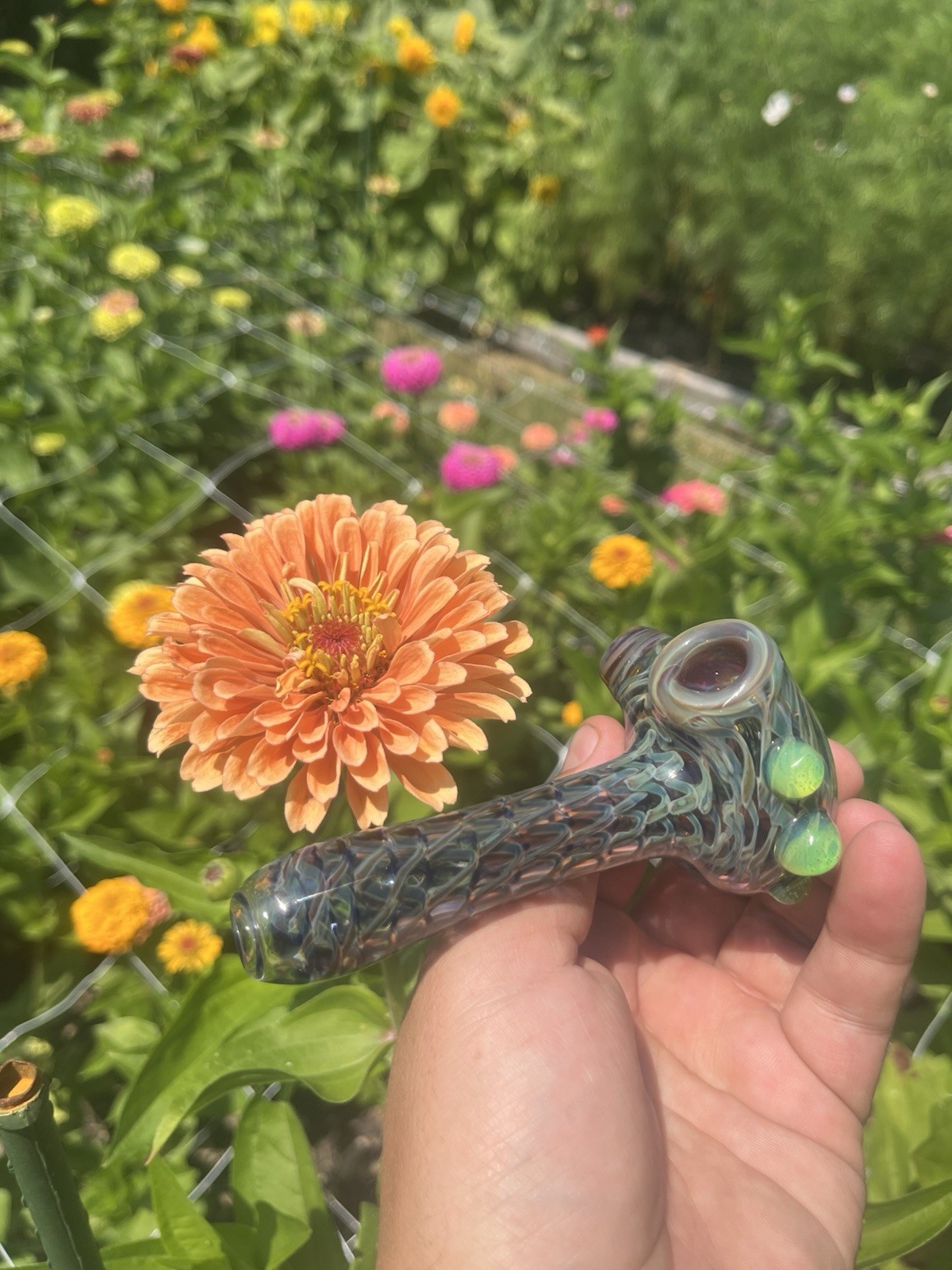 Heady Coil Pot Hammer Pipe