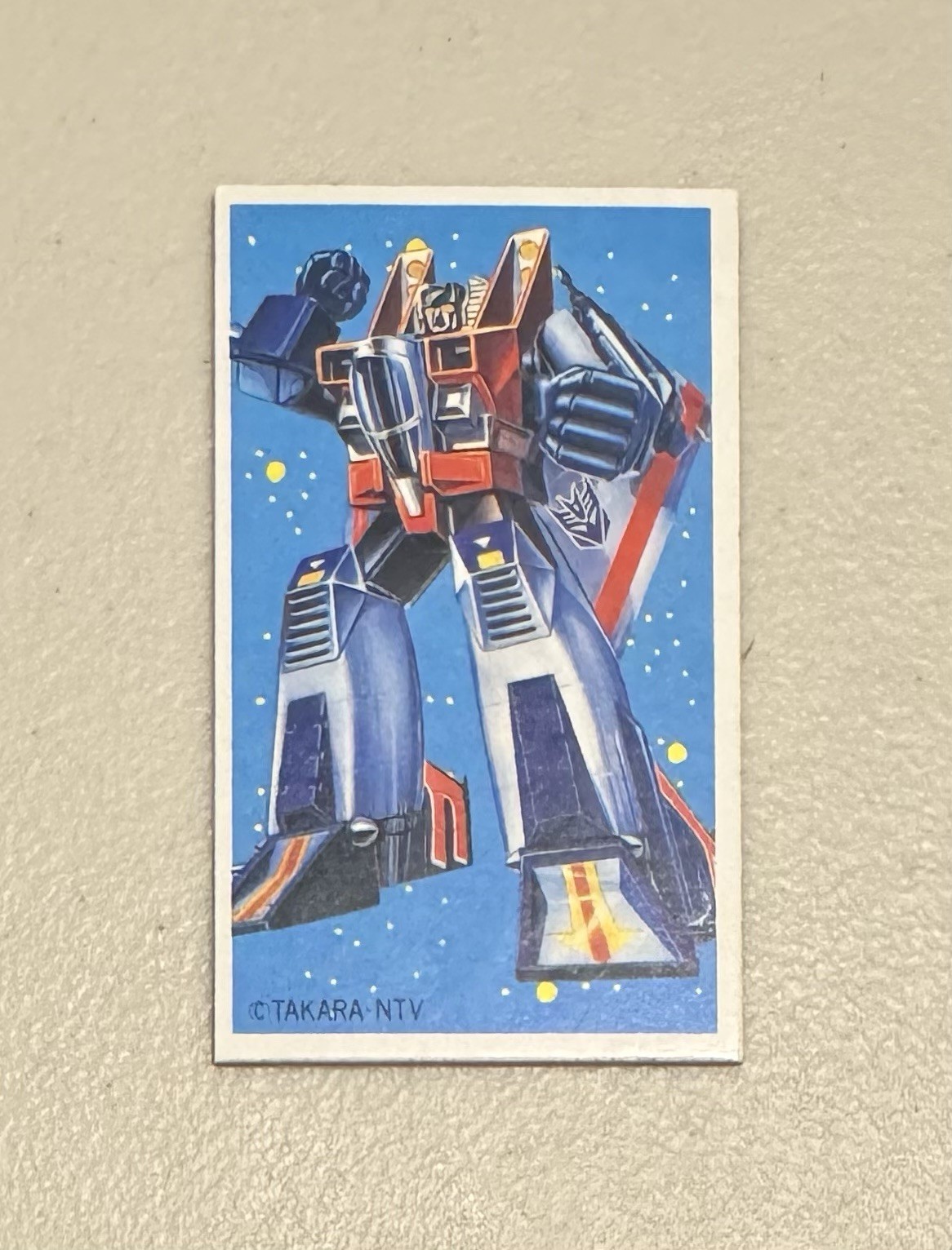 1985 Menko Transformers Decepticon Starscream RC - HIGH GRADE - Takara/NTV