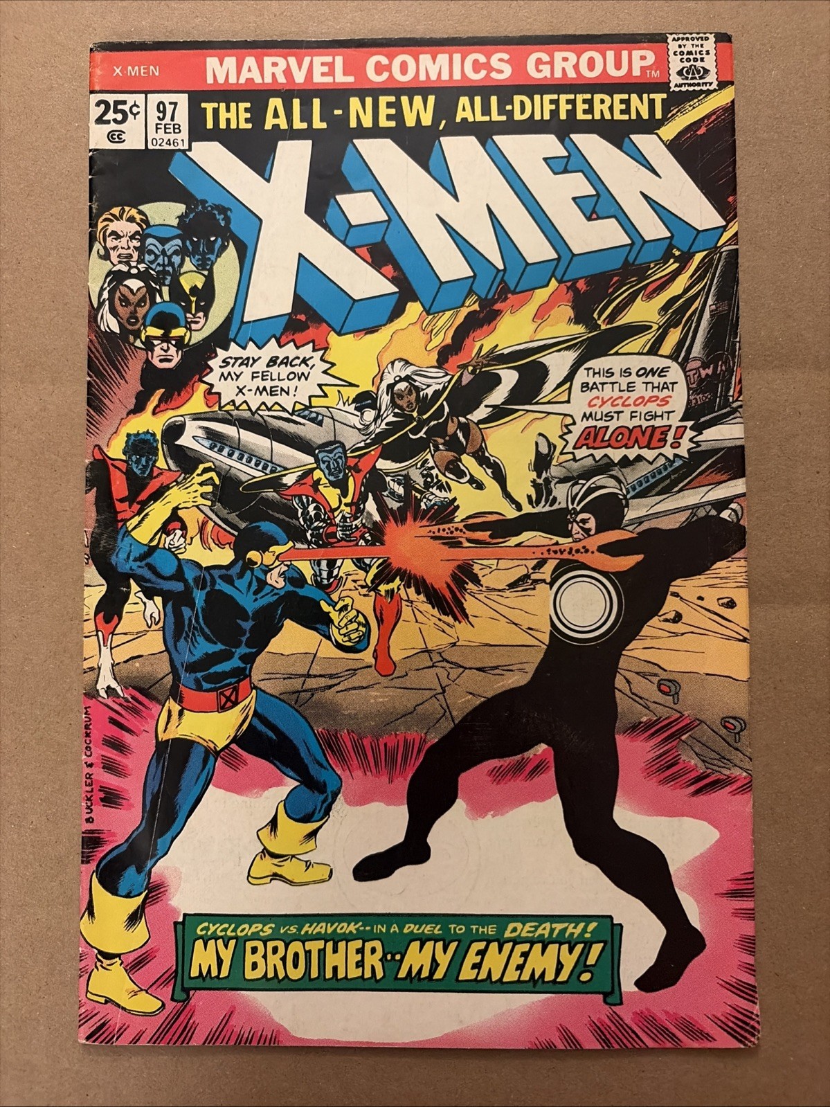 Uncanny X-Men 97 1976 Key Comic Missing MVS