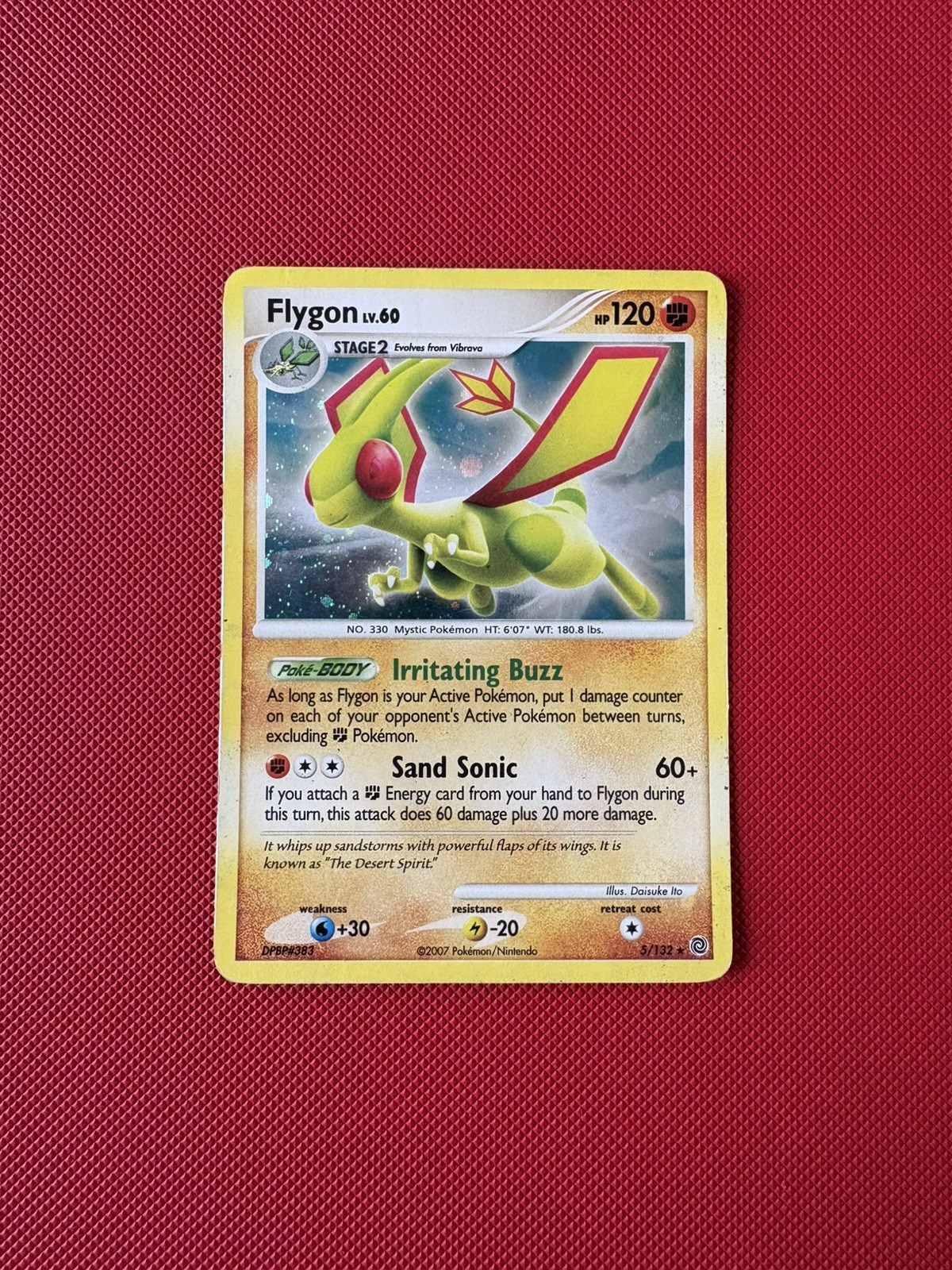Pokemon Diamond & Pearl Secret Wonders Flygon Holo Rare 2007 MP
