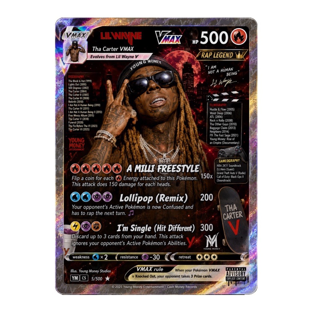Lil Wayne - Pokémon - Trading Card