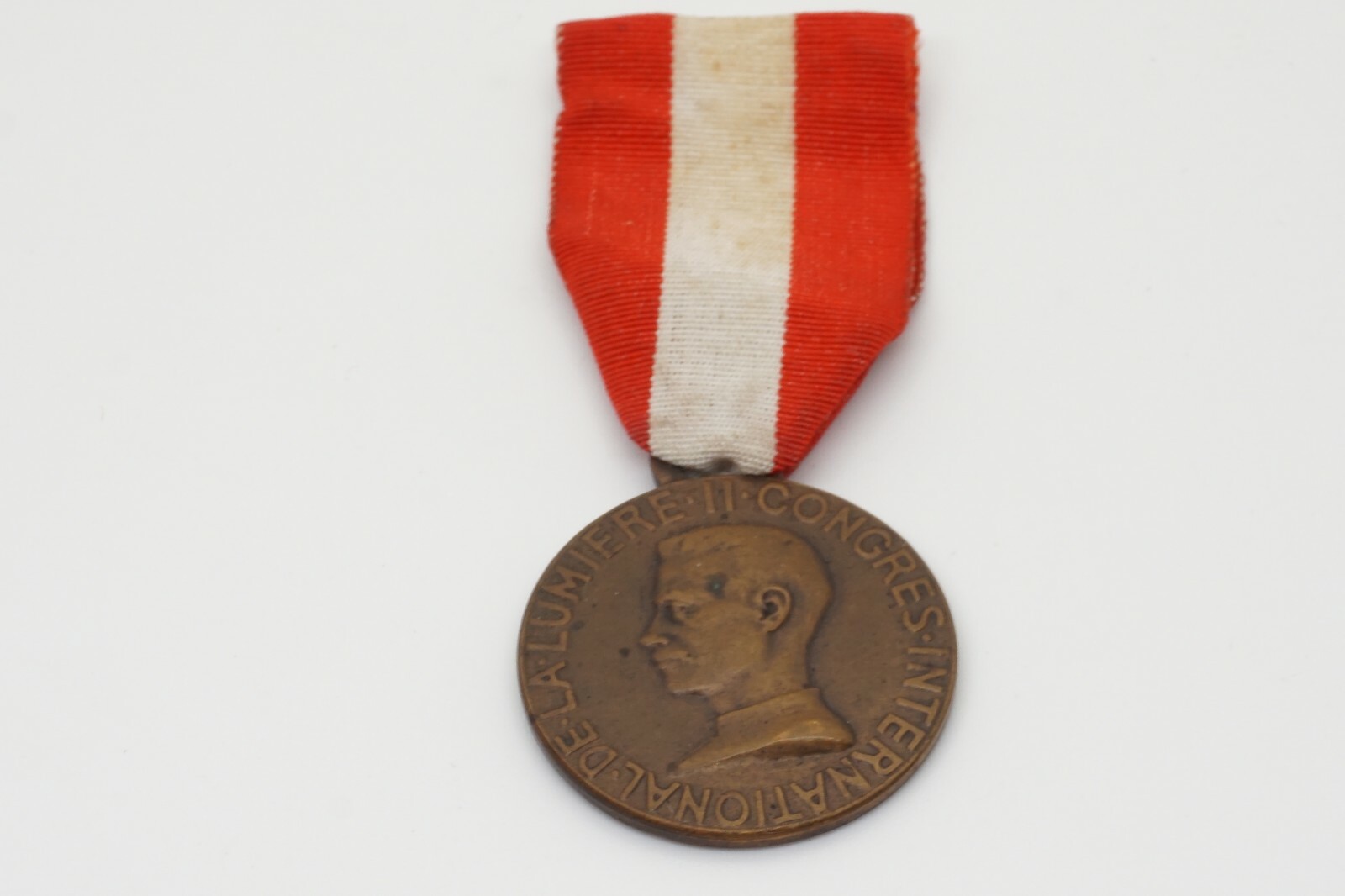 Pre-WWII 1932 International De La Lumiere II Congress Medal by Kobenhavn