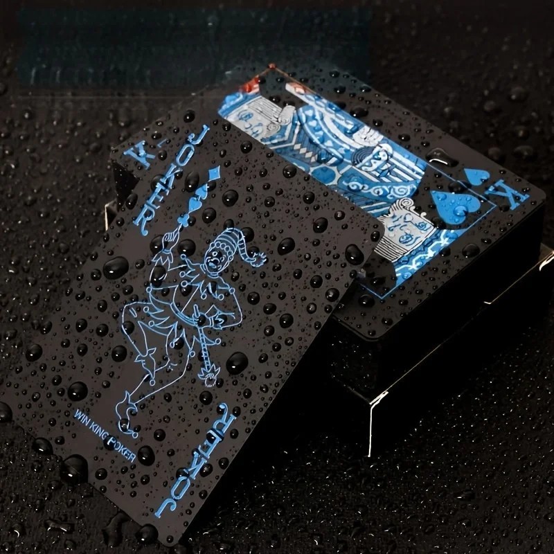 Waterproof PVC Poker Playing Cards Durable Illusionist Magic Deck Party Game Nig