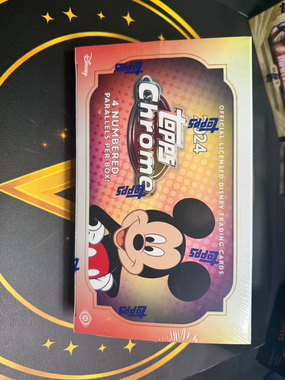 2024 Topps Chrome Disney Factory Sealed Hobby Box