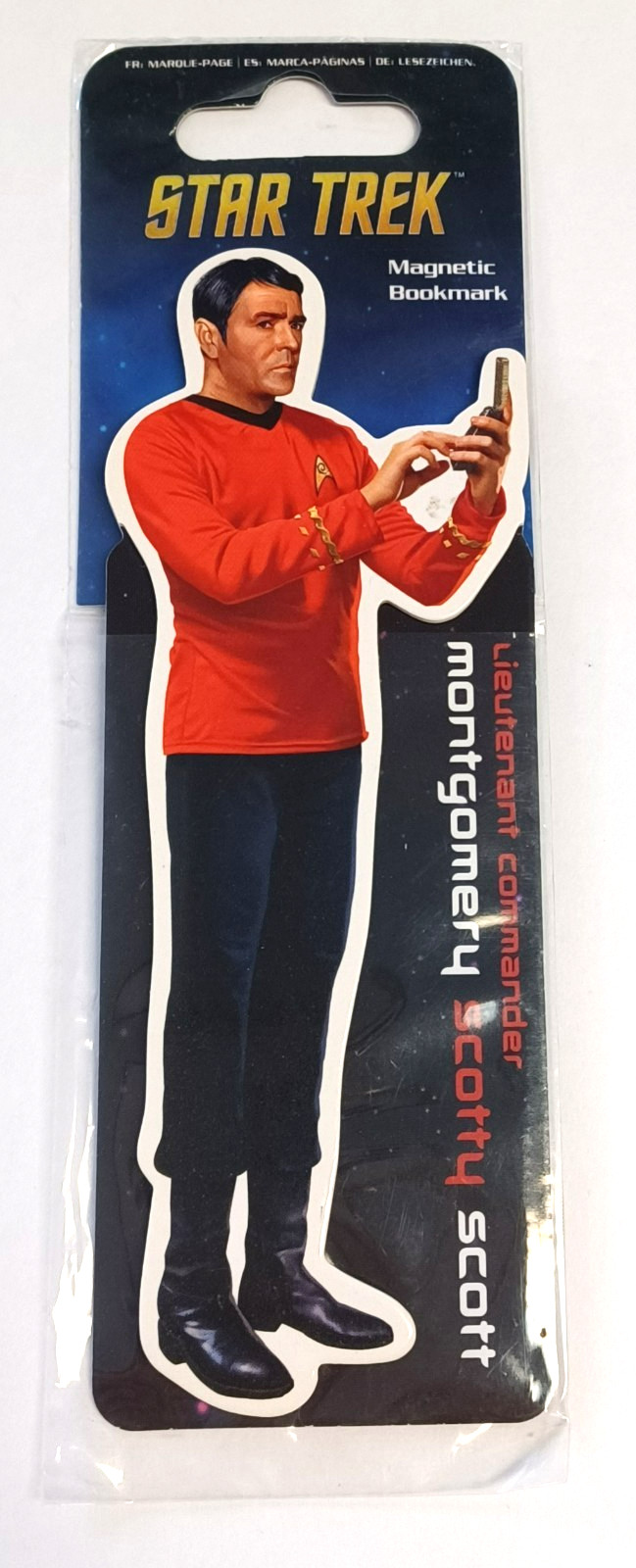 Star Trek Scotty Magnetic Bookmark The Original Series TOS Montgomery Scott Star Trek Scotty Magnetic Bookmark The Original Series TOS Montgomery Scott