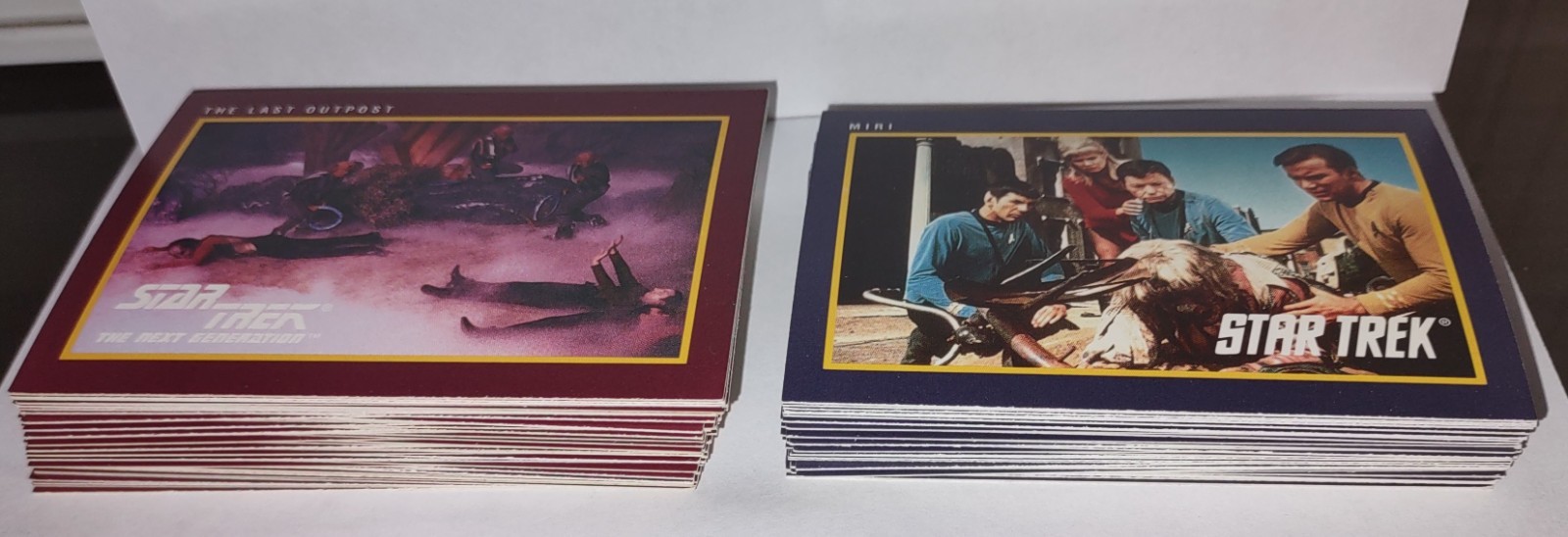 1991 Impel Star Trek 25th Anniversary Original Next Generation 81 cards Series 1
