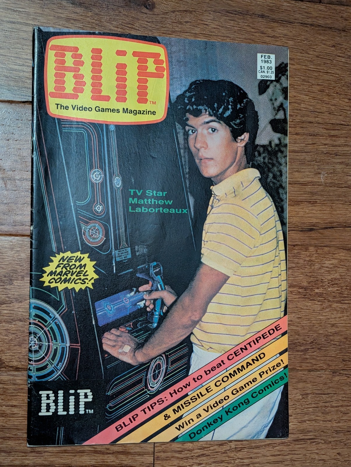MARVEL COMICS BLIP #1 1983 First Mario/Donkey Kong in Comics Gaming