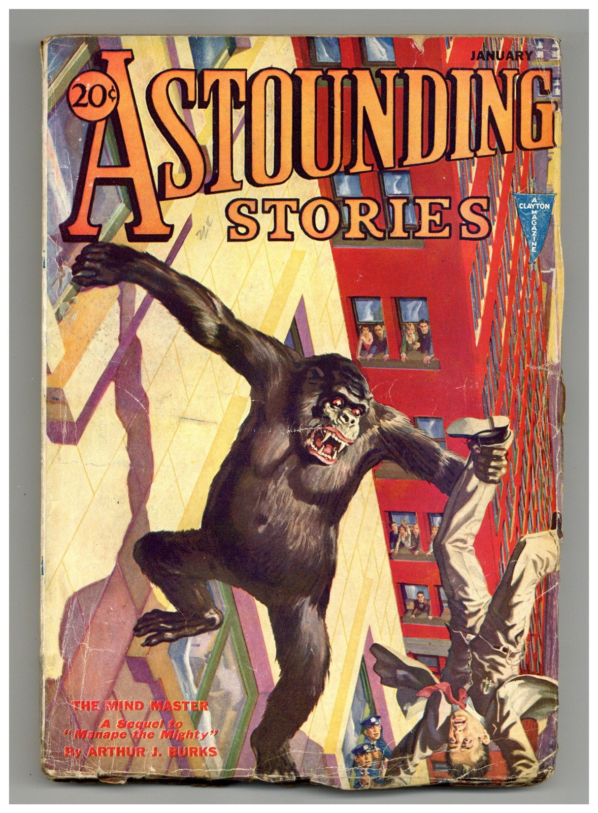 Astounding Stories Pulp Jan 1932 Vol. 9 #1 VG- 3.5