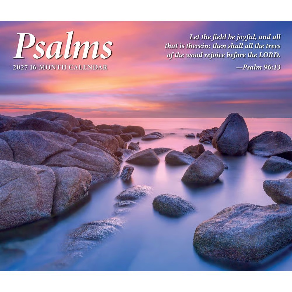 Carousel Calendars,  Psalms 2027 Deluxe Wall Calendar