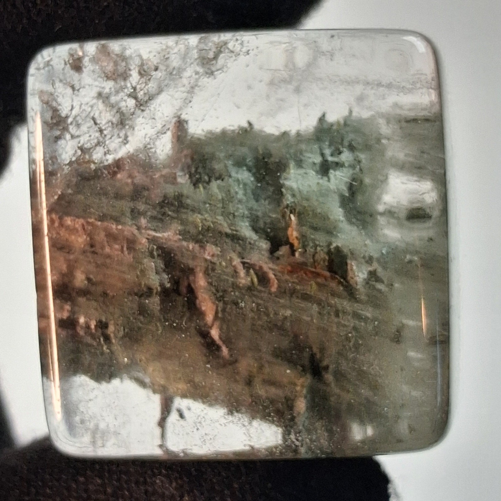 Garden Quartz Polished Cube | GQC009