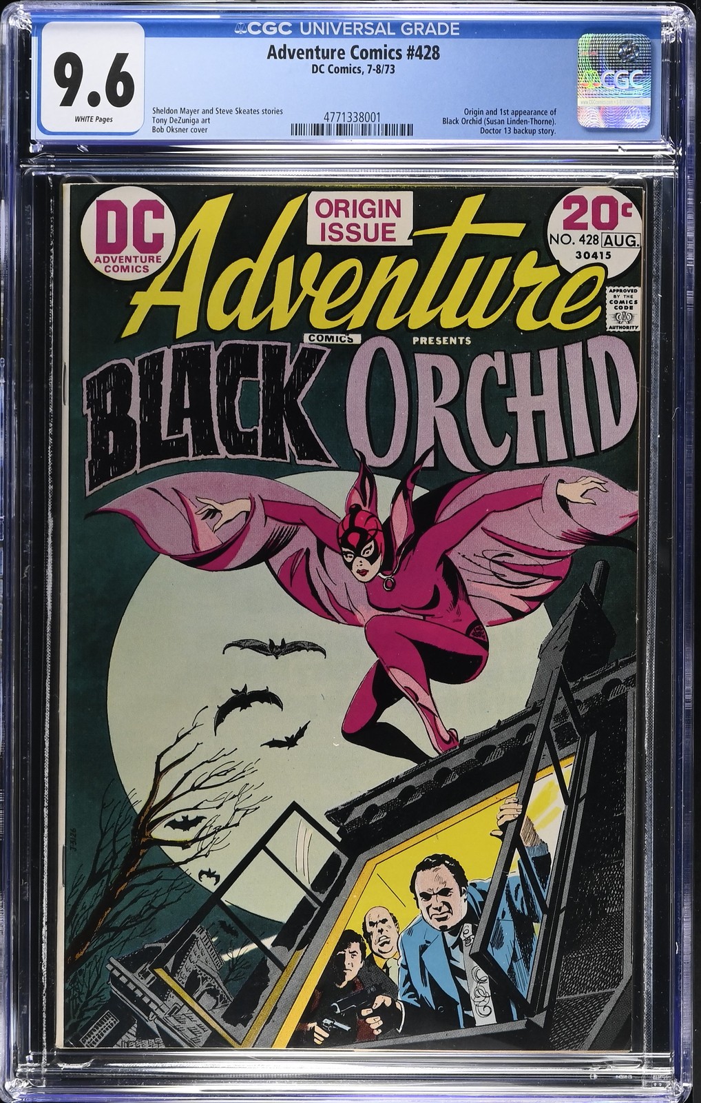 Adventure Comics #428 CGC 9.6 White Pages
