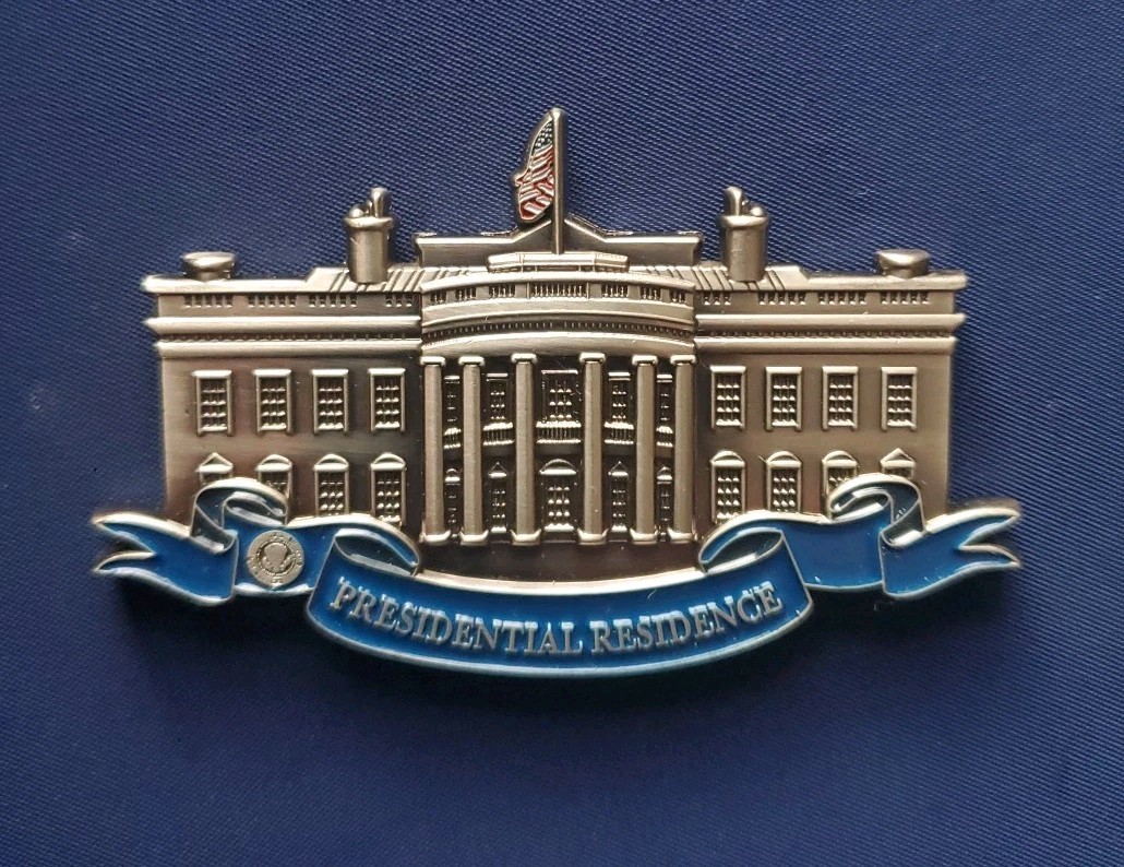 White House challenge coin New. Issued during President Trump first term