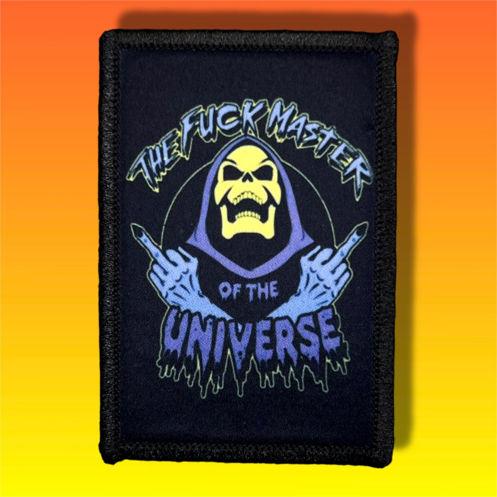 He-Man Skeletor Master Of The Universe Morale Patch / Military Tactical Hook 651