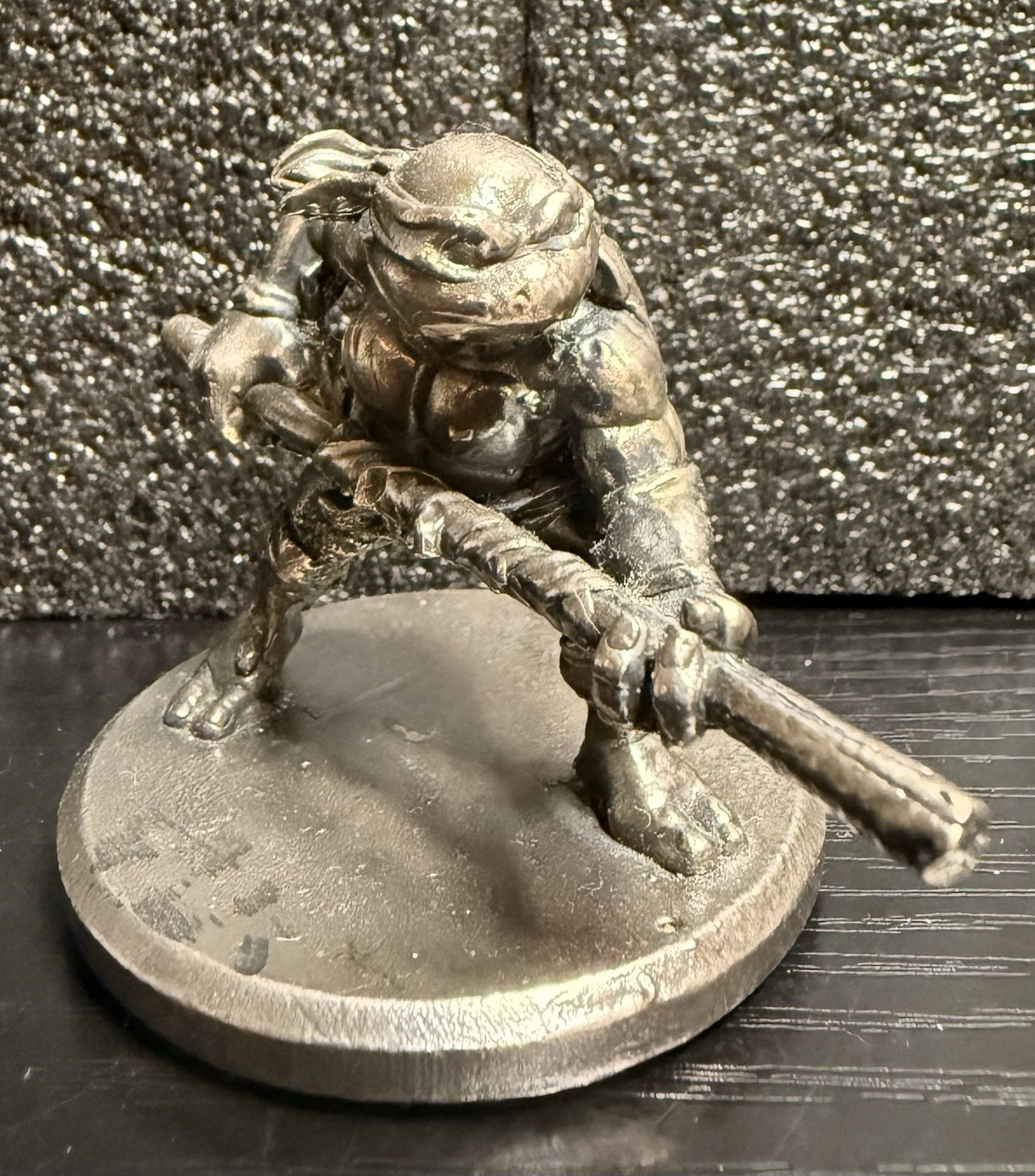 TMNT Donatello .999 Fine Silver 177g / 5.69 Troy Oz Statue Scorpion Mint COA TMNT Donatello .999 Fine Silver 177g / 5.69 Troy Oz Statue Scorpion Mint COA