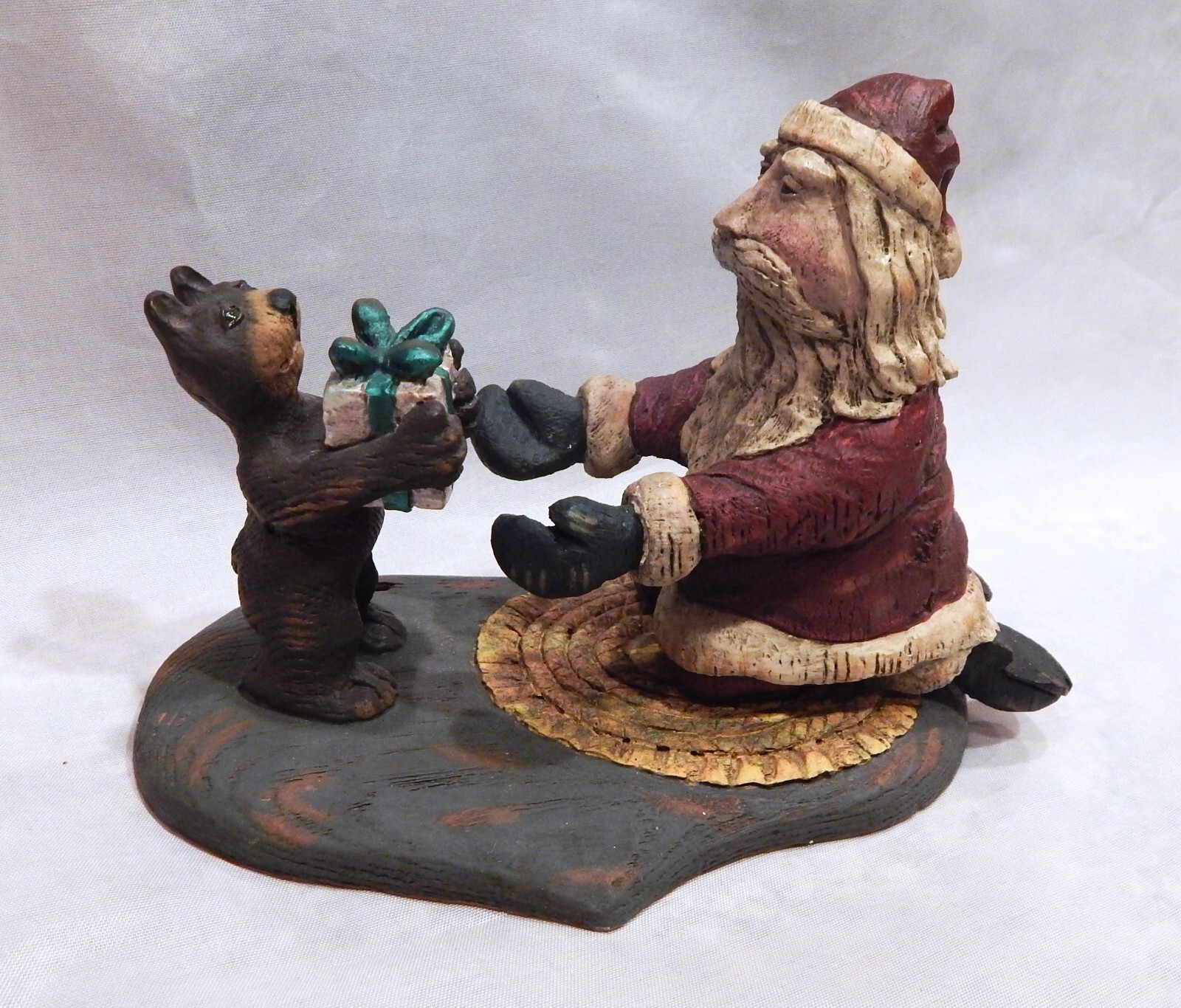Coyne\'s & Company American Chestnut Folk Art A Gift or The Giver Figurine