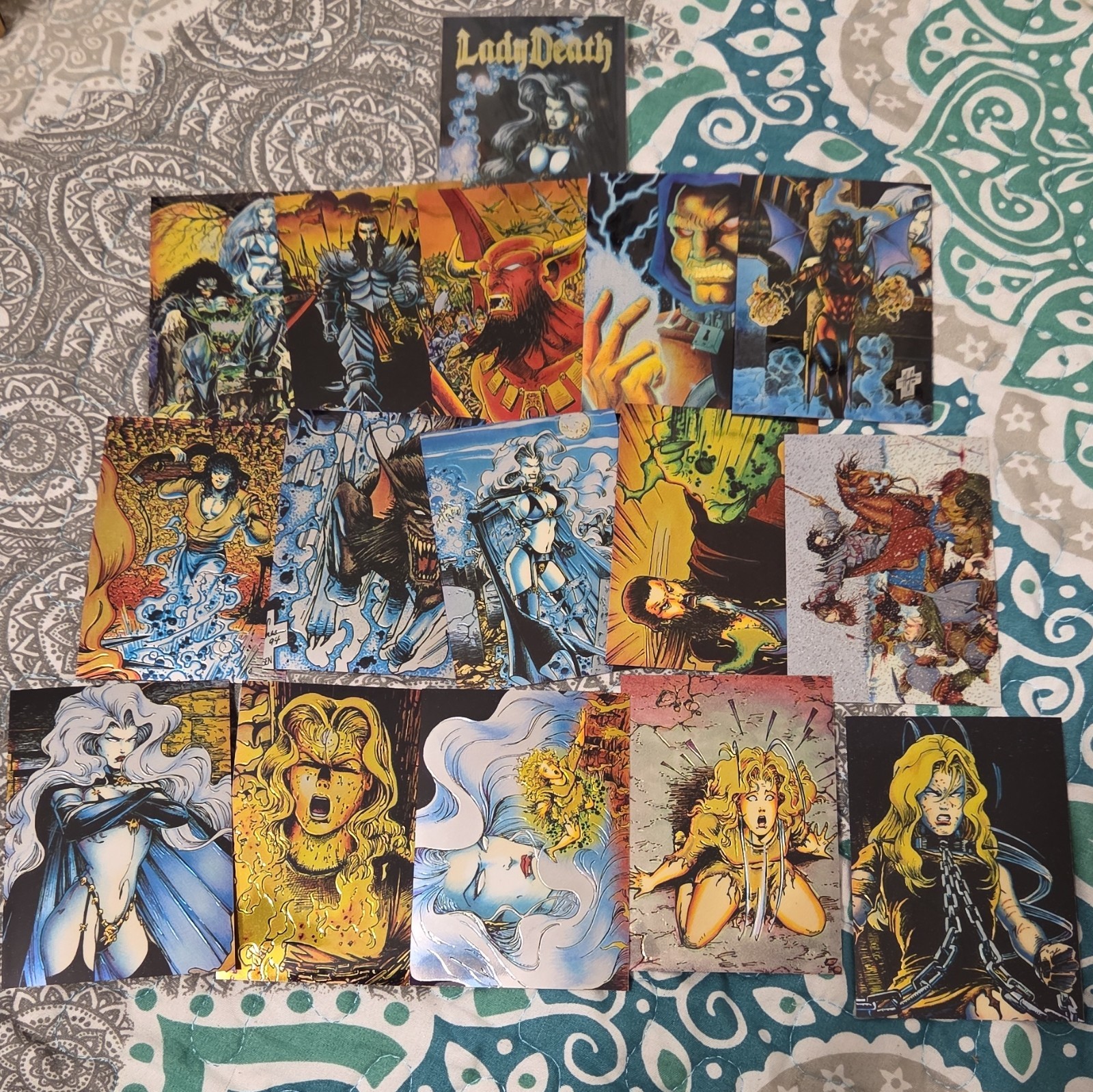 Chaos Comics Lady Death #1-100 Full Run 1994 Card Lot w/ Extras