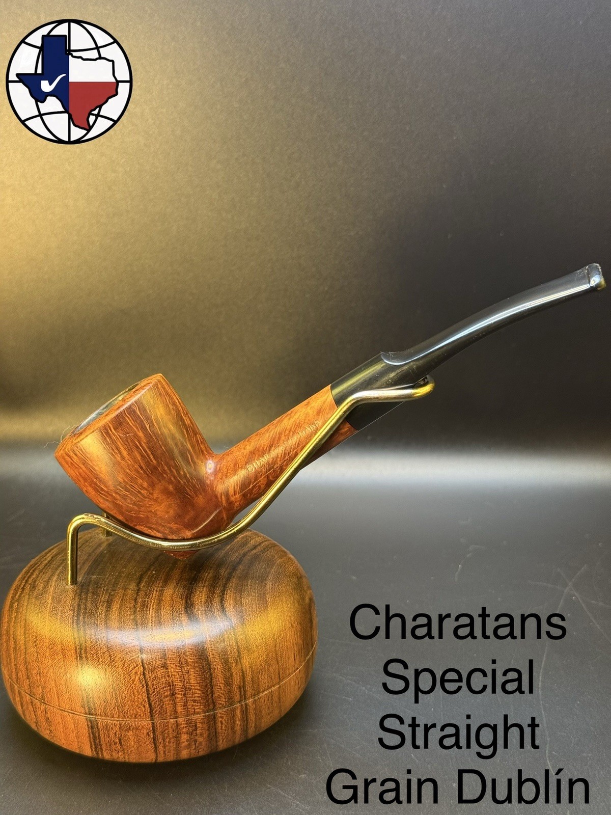 Vintage Charatans Special Straight Grain Dublin Tobacco Pipe