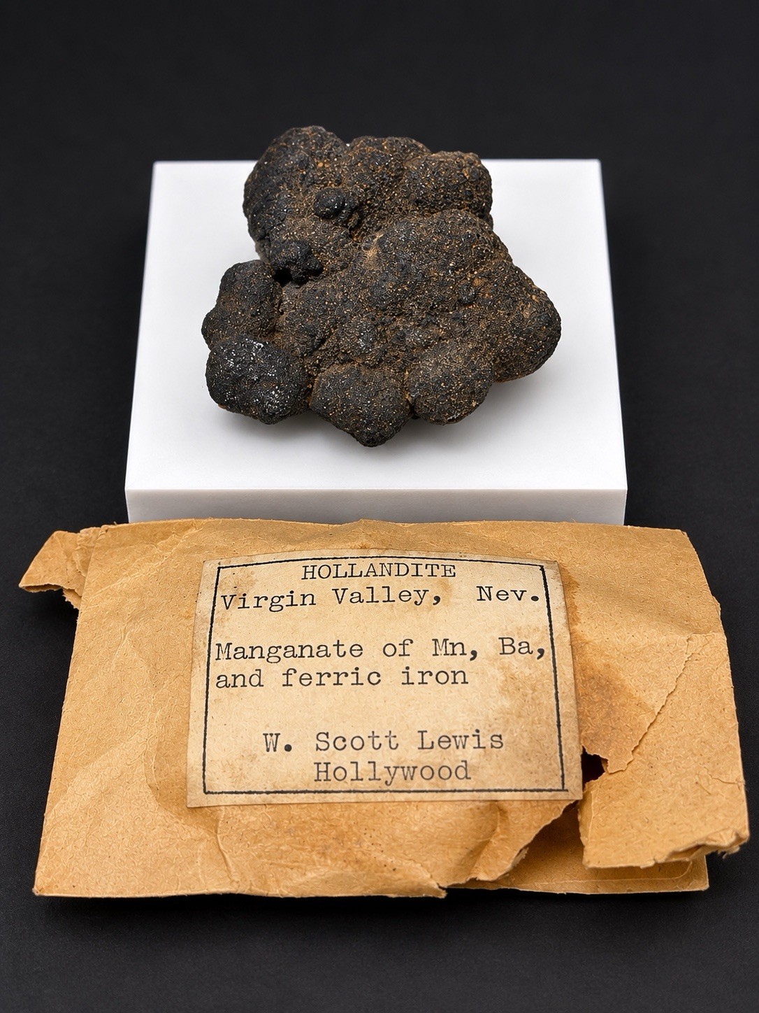 Hollandite Virgin Valley NV 48.9g Carl A. Pitha Personal Collection