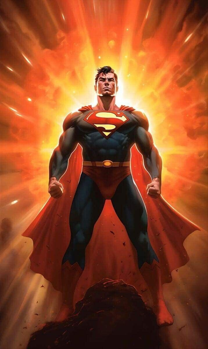 Superman 11x17 POSTER Classic DC Comics Wall Art