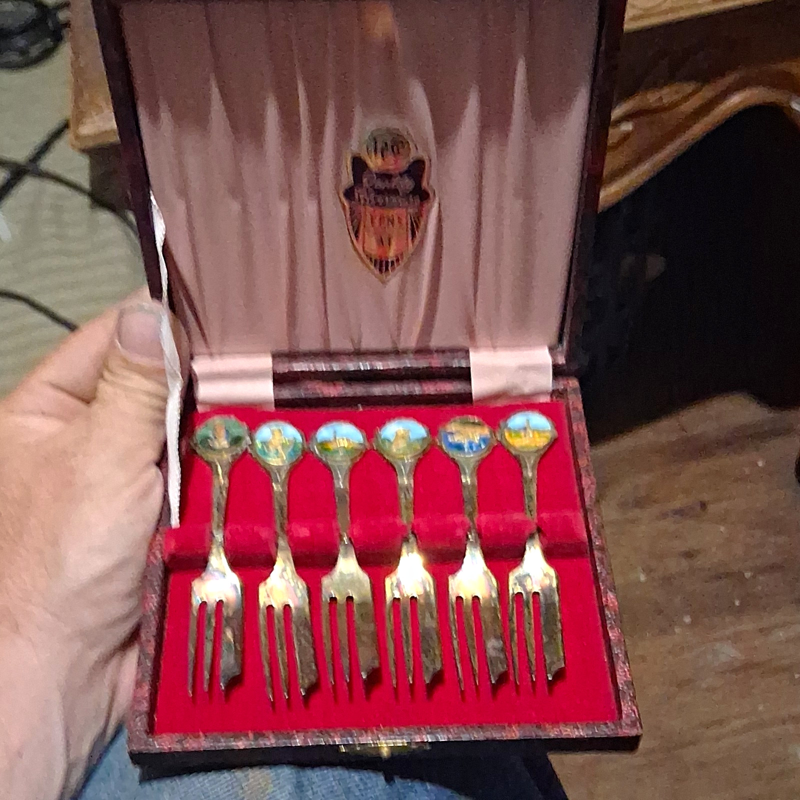 vintage set of forks
